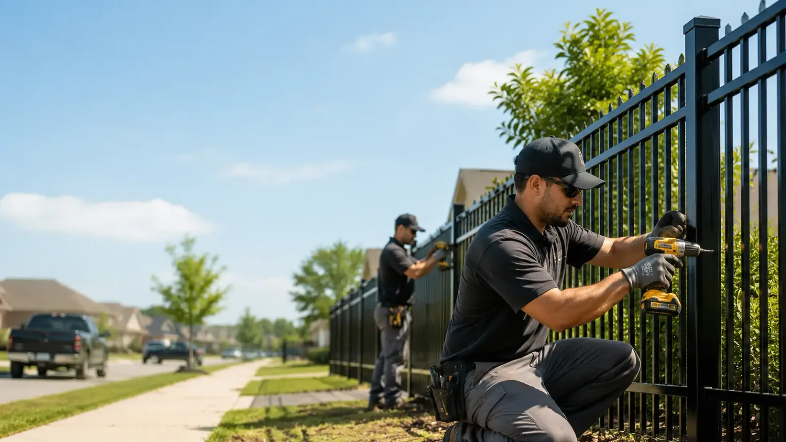 Metal Fence Installation in Jackson, NE